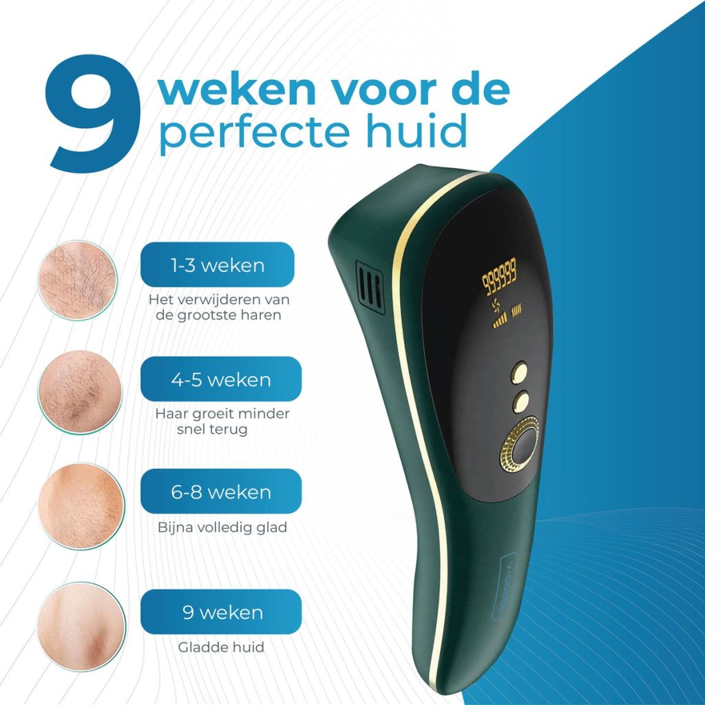 V-Goods Premium IPL Ontharingsapparaat behandelingen