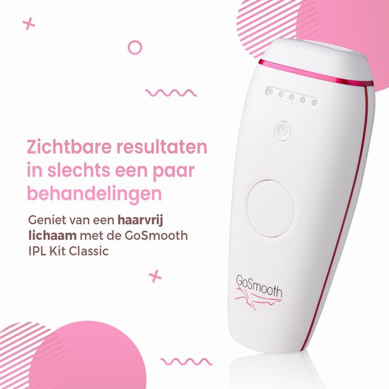 Behandelingen GoSmooth IPL Ontharingsapparaat Classic