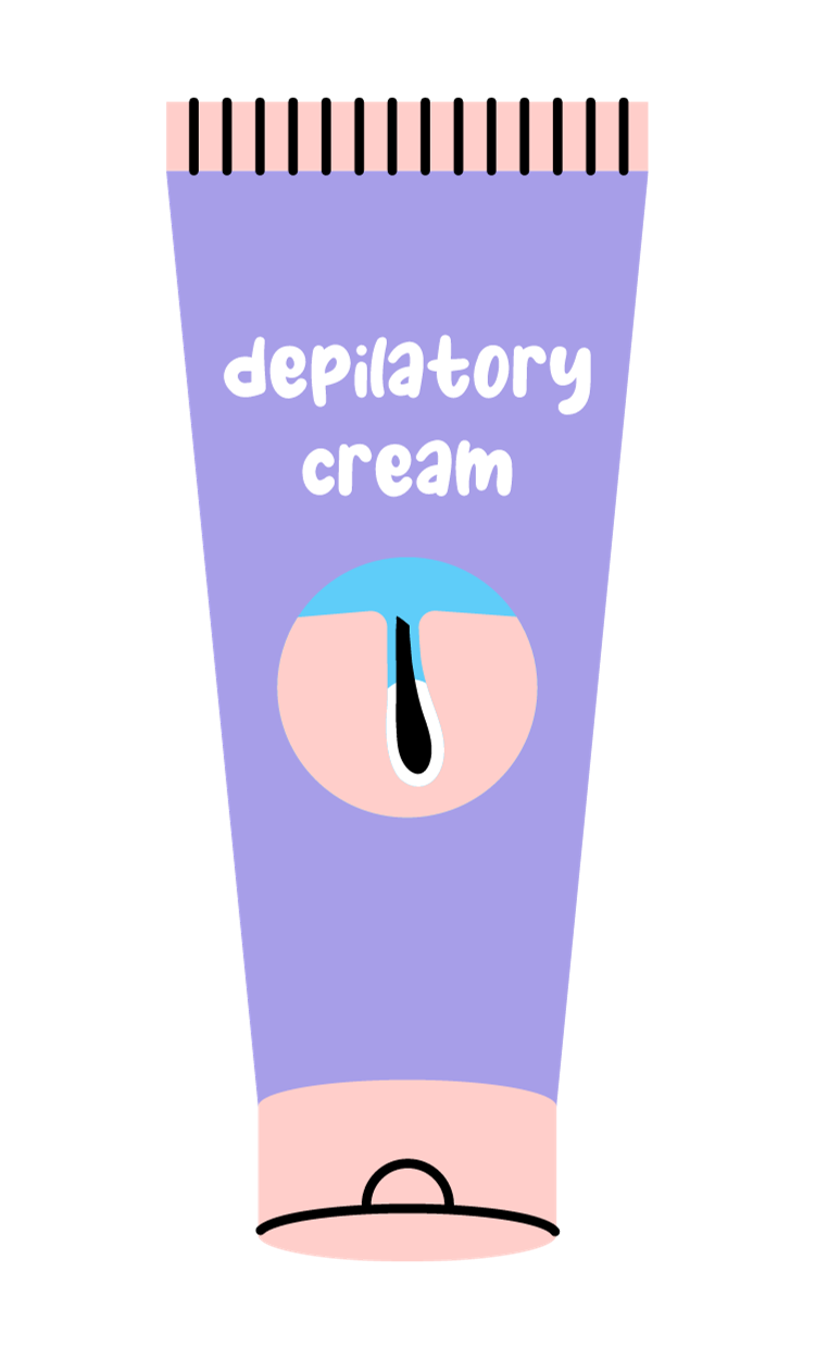 ontharingsmethode scheren