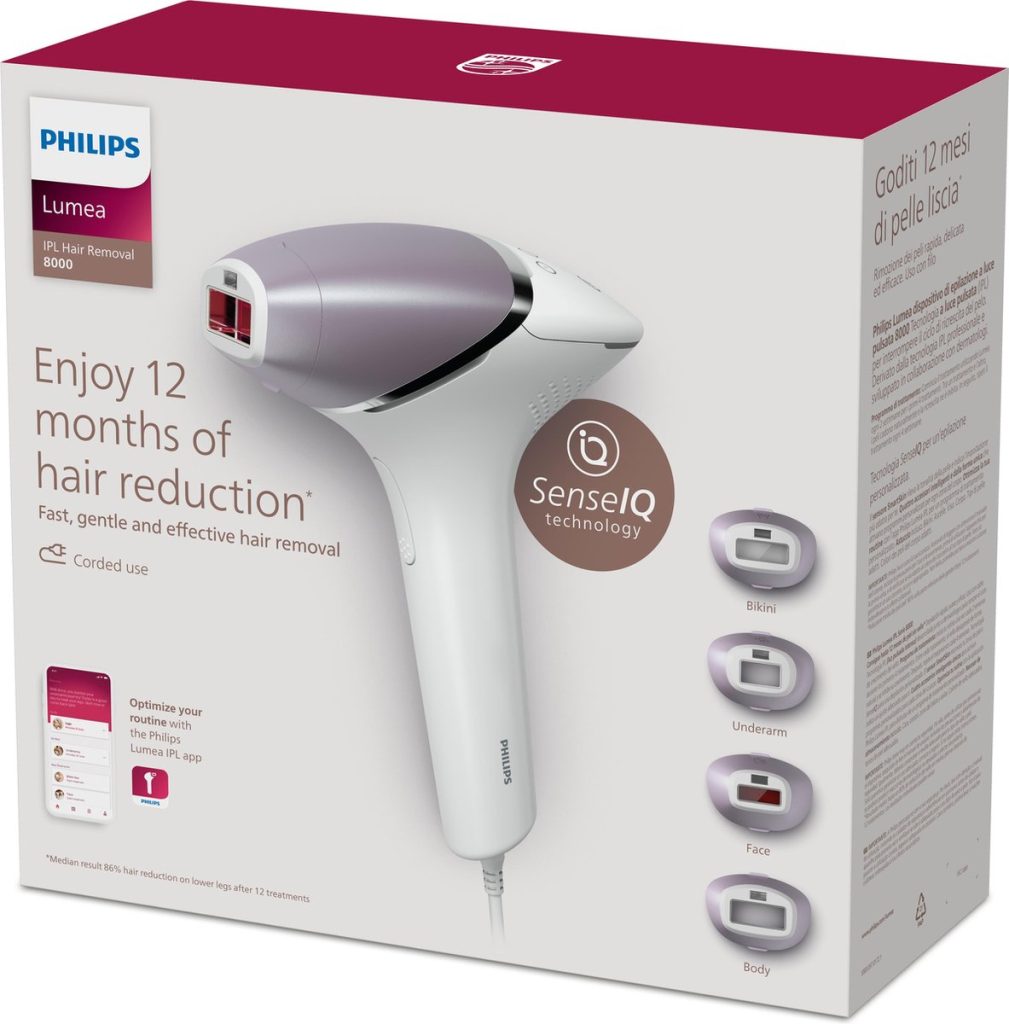 Doos Philips Lumea Prestige 8000 series 