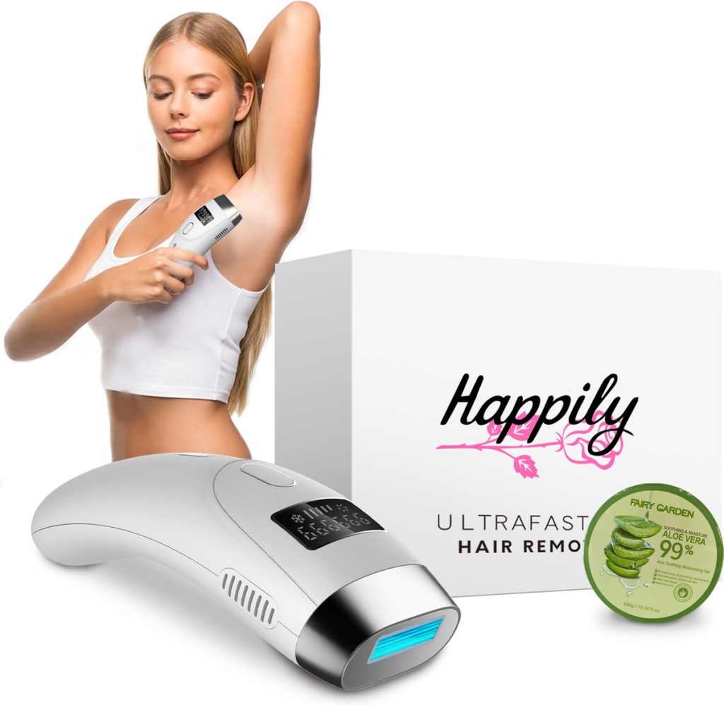 Happily Luxueus IPL Laser Ontharingsapparaat