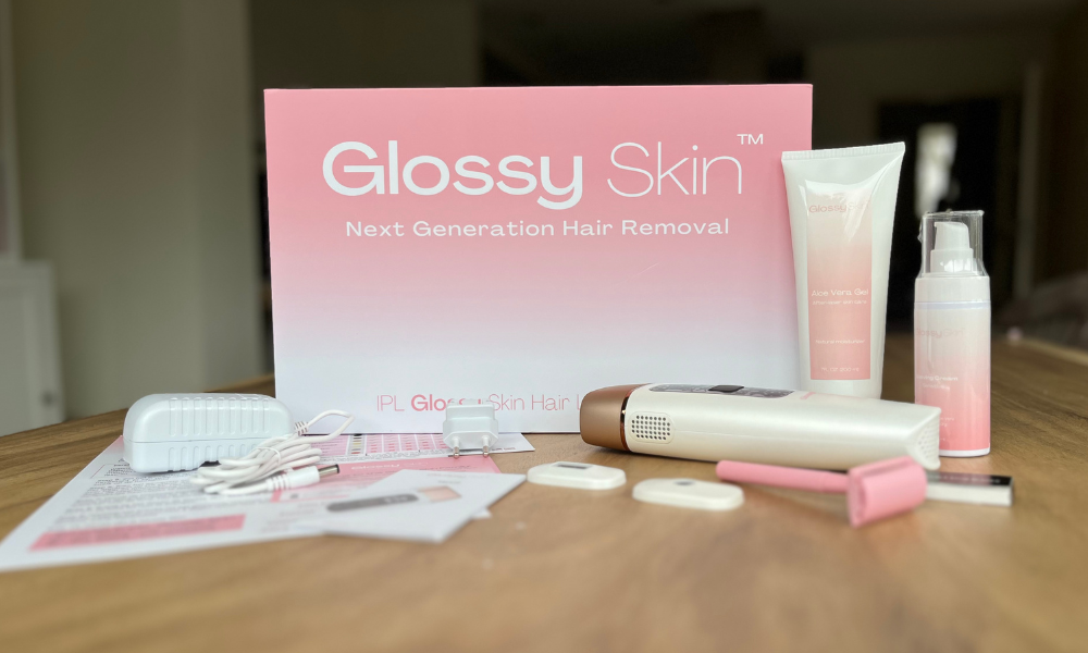 Glossy Skin IPL PRO Totaalpakket aan accessoires