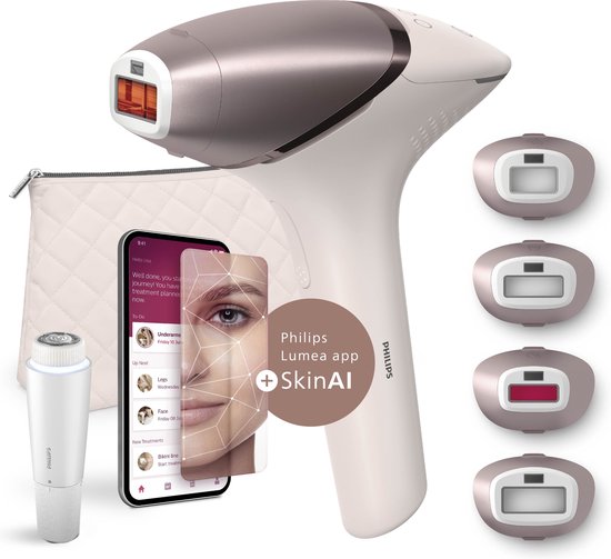 Philips Lumea 9900 series met AI en accessoires