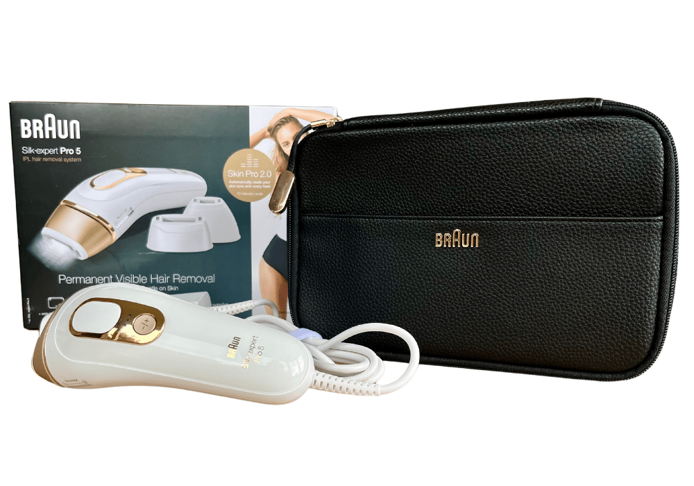 Braun Silk IPL apparaat met doos en etui