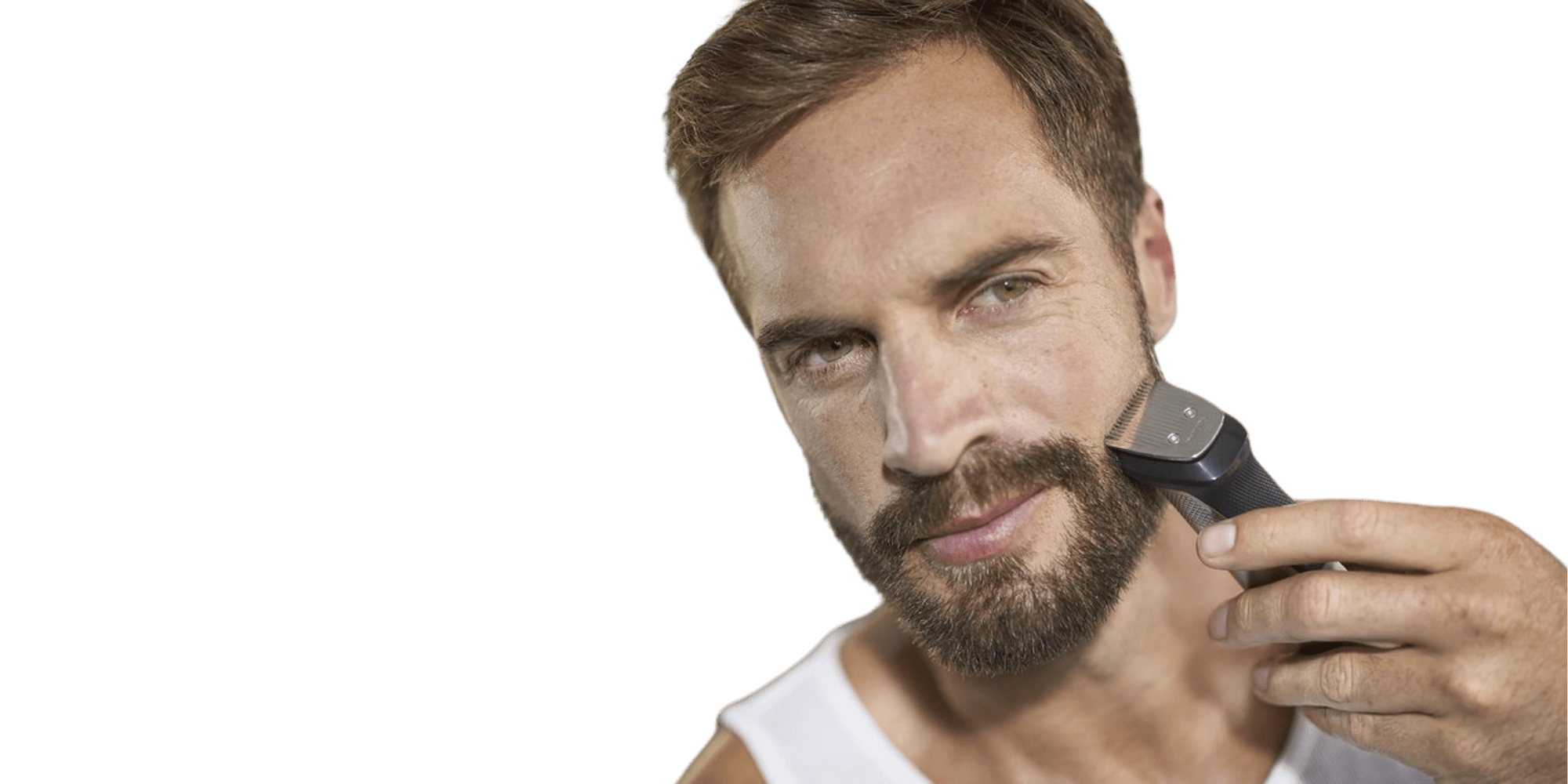 Man scheert met Philips 9000 series